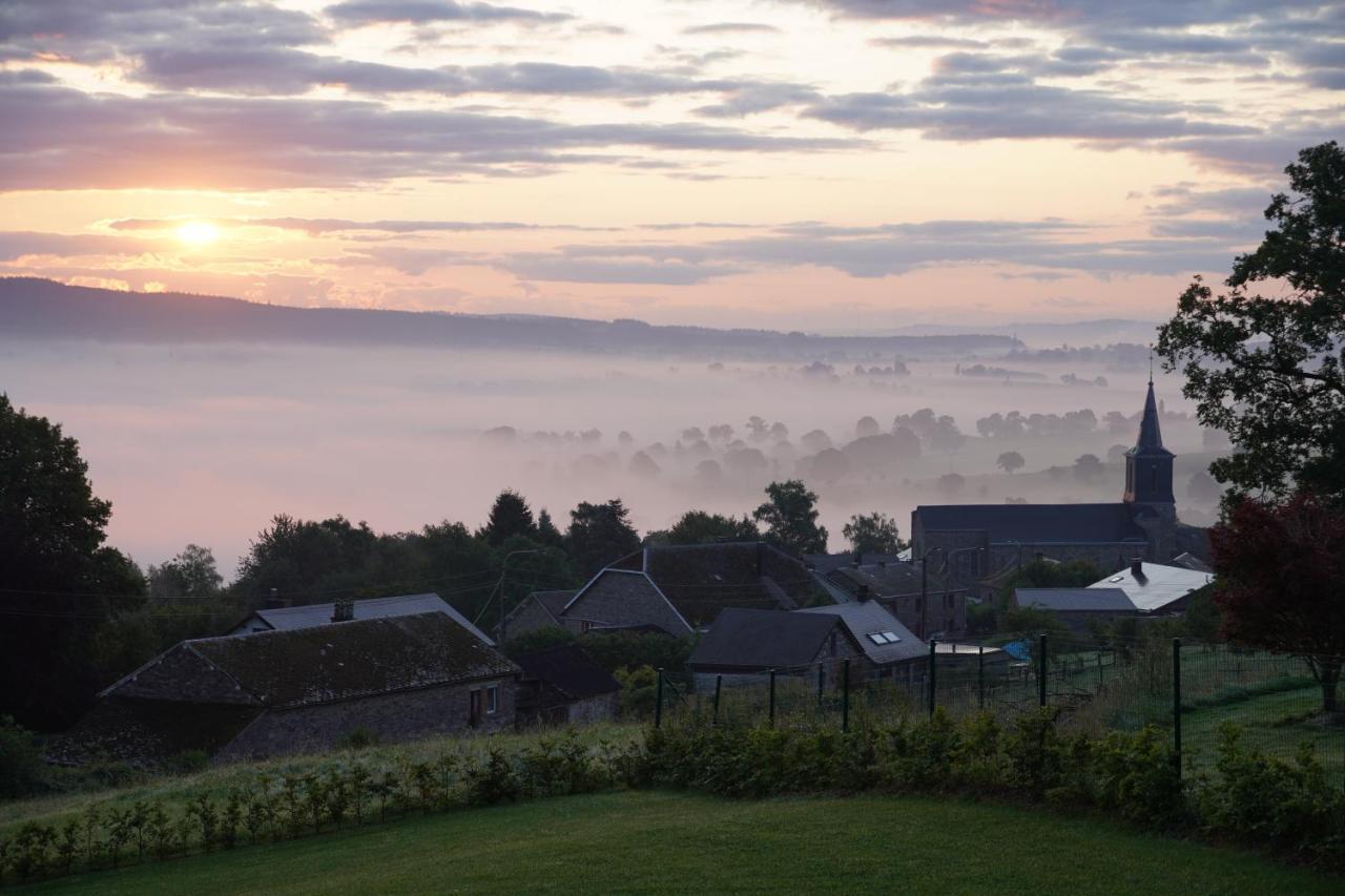 "Petite Perle En Haute Ardenne" Avec Vue Sur La Vallee, Cabine Infra-Rouge Et Bain Balneo Lierneux Kültér fotó